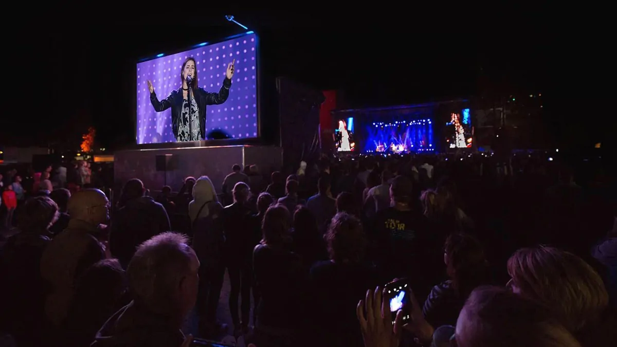 Mobile LED-Videowand